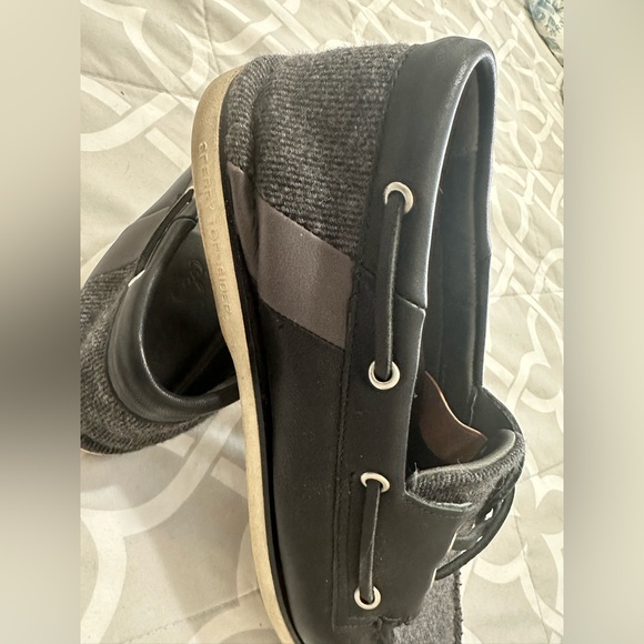 Men’s size 13, Sperry boat shoes, black. Excellent condition, Sperry topsiders. - Picture 3 of 6
